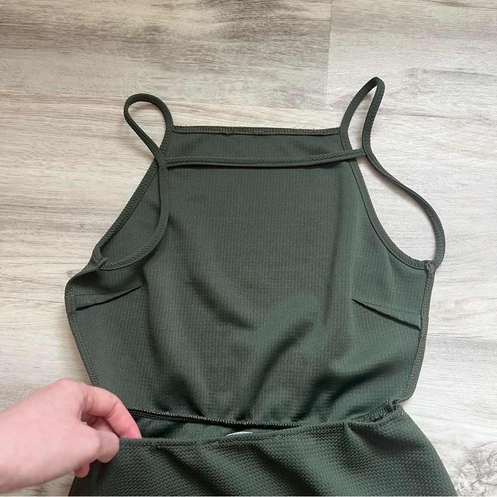 Oh My Love Forest Green Midi Dress - Picture 5 of 5